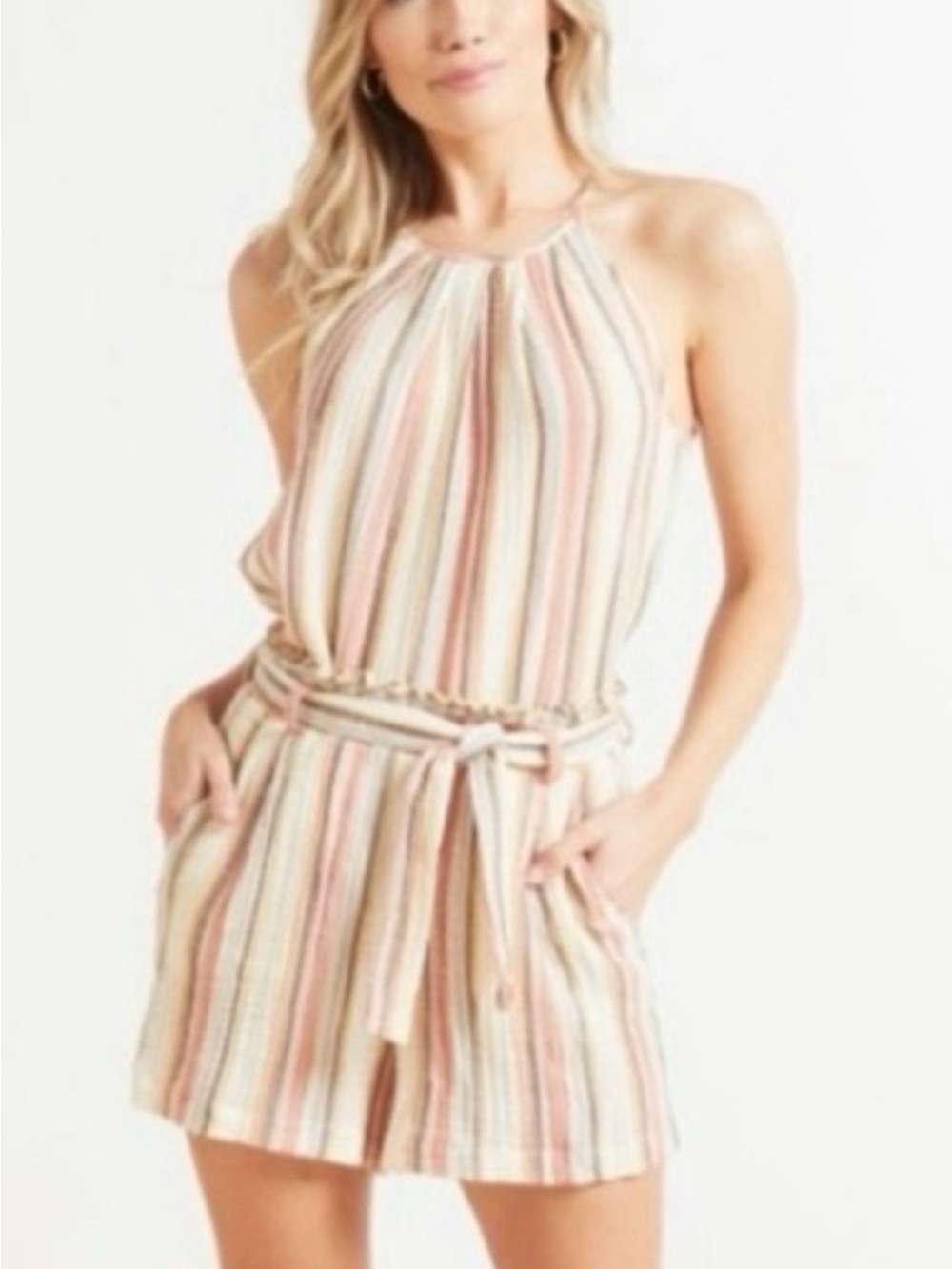 Roan + Ryan Striped Tank Size XS